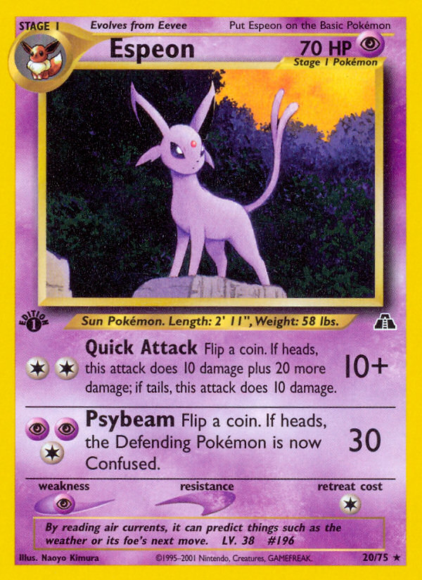 Espeon 020/75 Rare