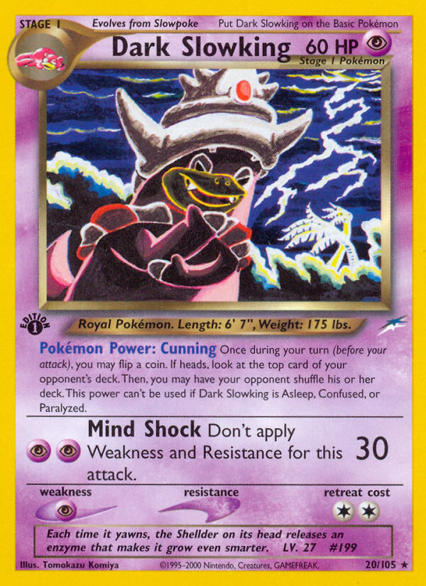 Dark Slowking 020/113 Rare