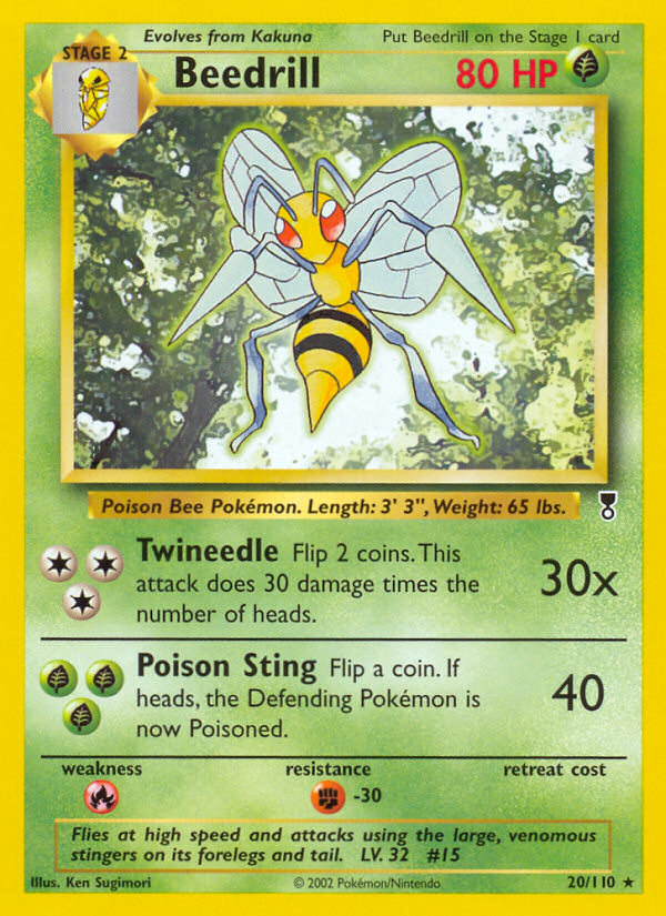 Beedrill 020/110 Rare