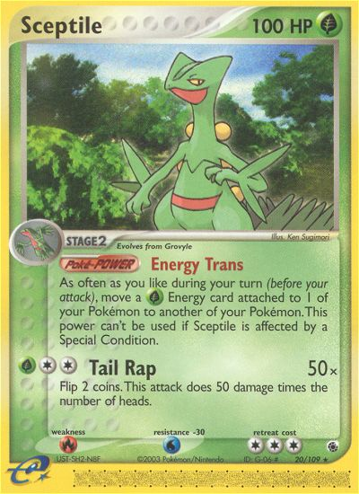 Sceptile 020/109 Rare