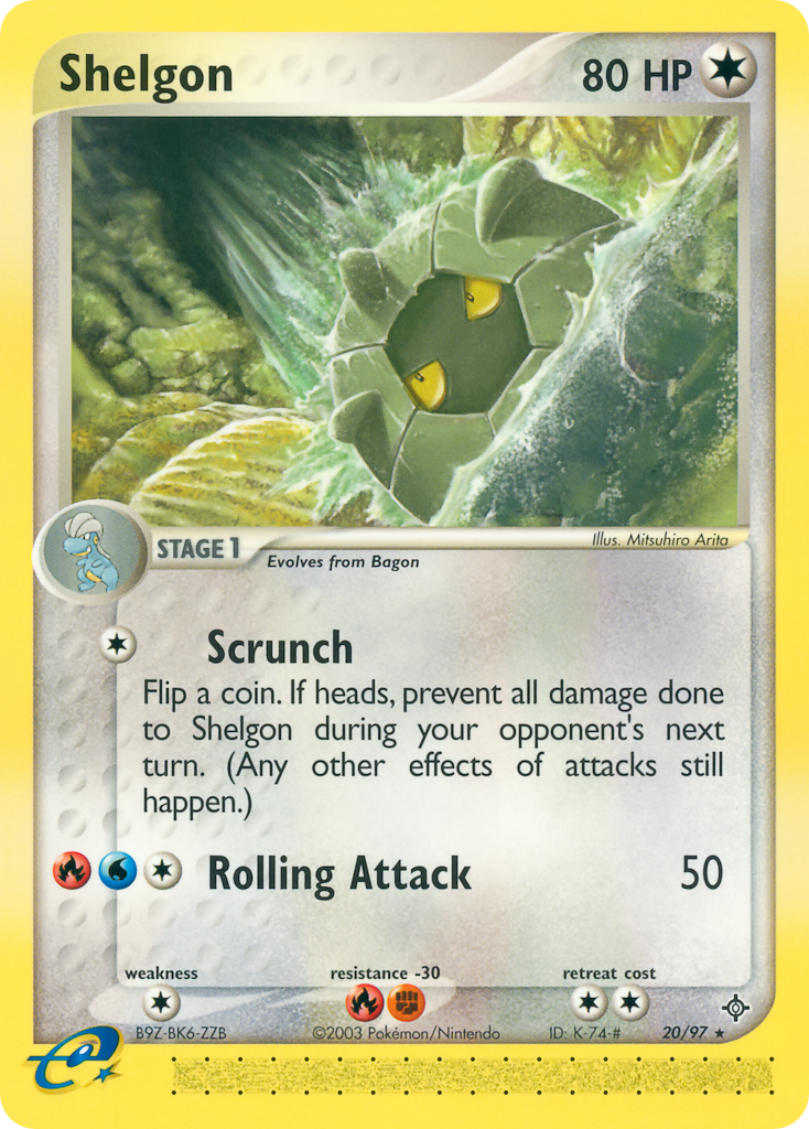 Shelgon 020/100 Rare