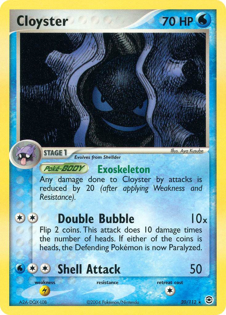 Cloyster 020/116 Rare