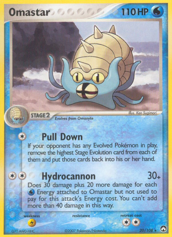 Omastar 020/108 Rare