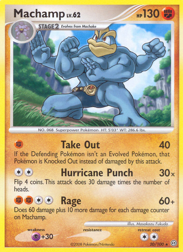 Machamp 020/106 Rare