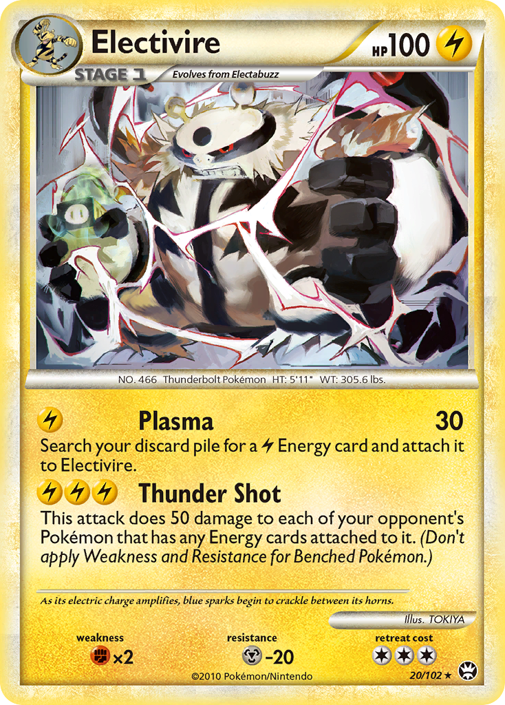 Electivire 020/103 Rare