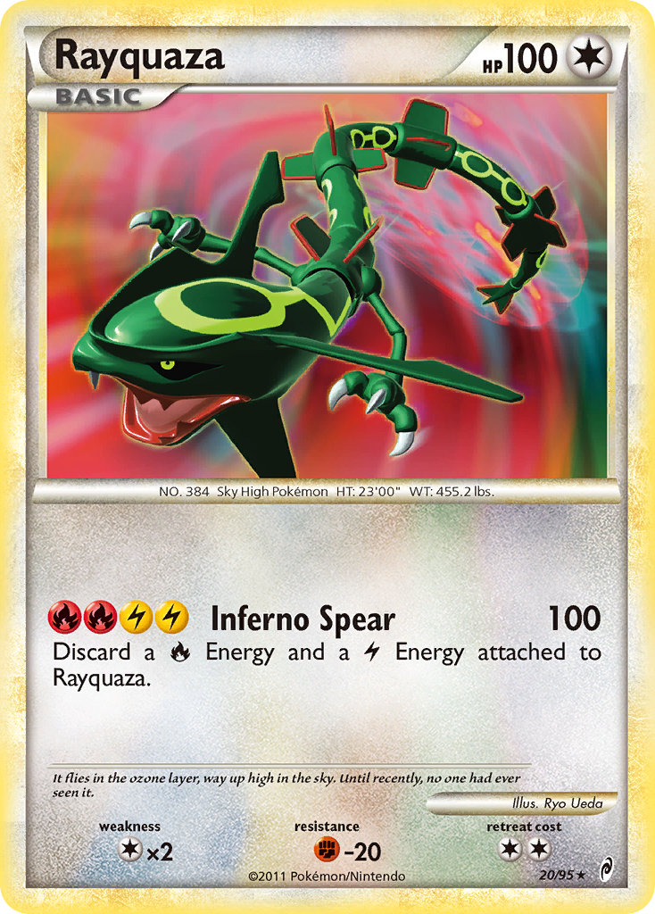 Rayquaza 020/106 Rare Holo
