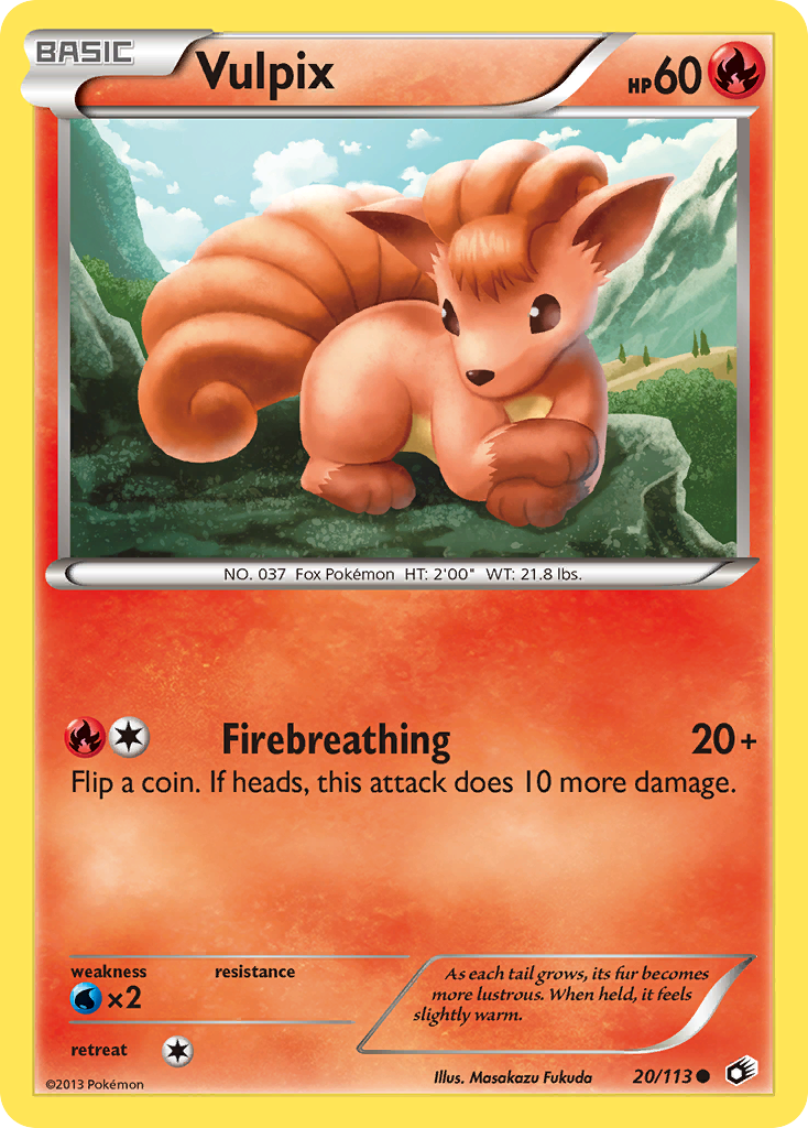 Vulpix 020/140 Common