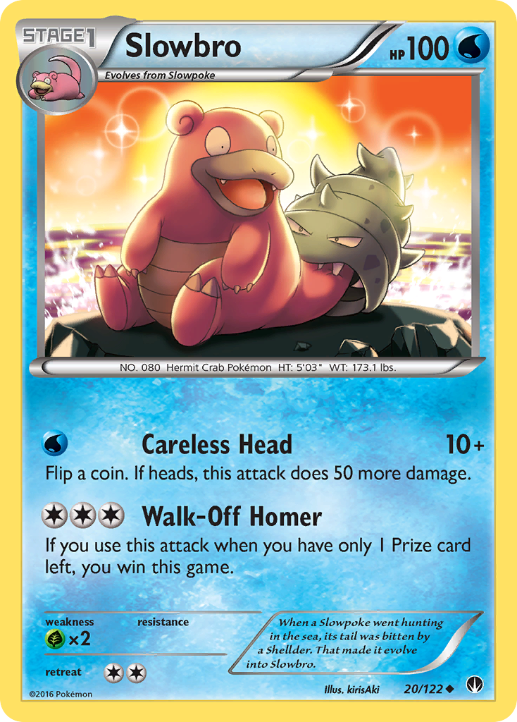 Slowbro 020/126 Uncommon