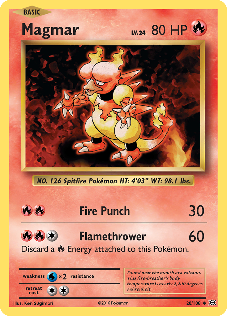 Magmar 020/113 Uncommon