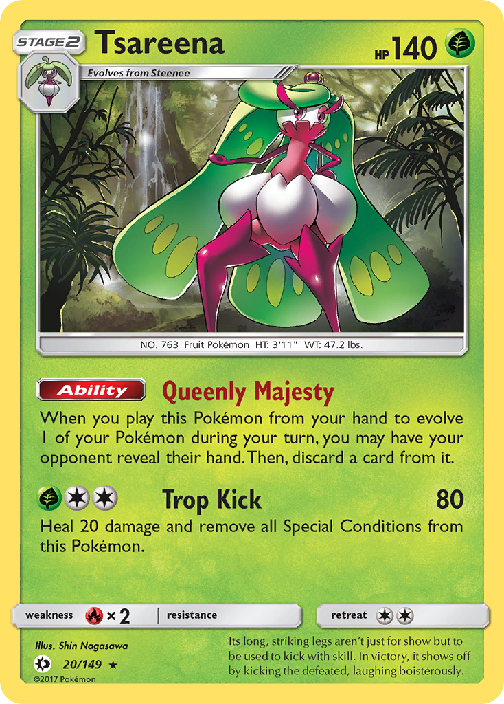 Tsareena 020/173 Rare Holo