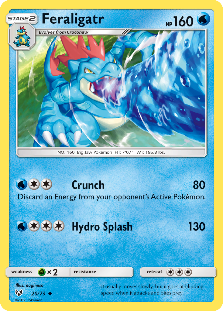 Feraligatr 020/81 Uncommon