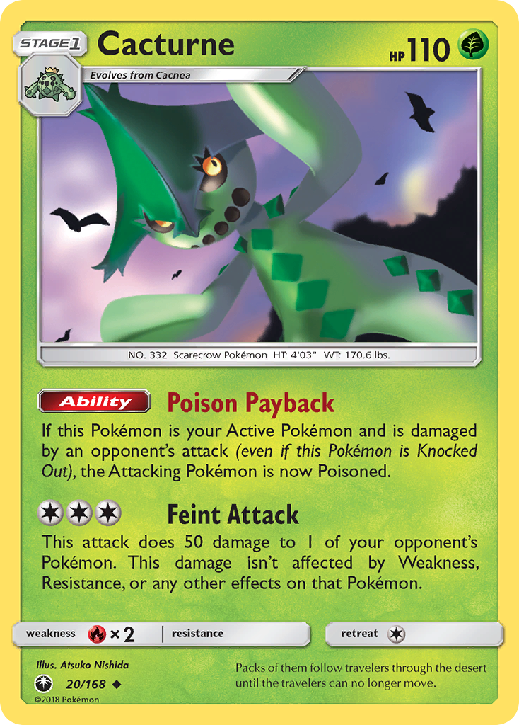 Cacturne 020/187 Uncommon