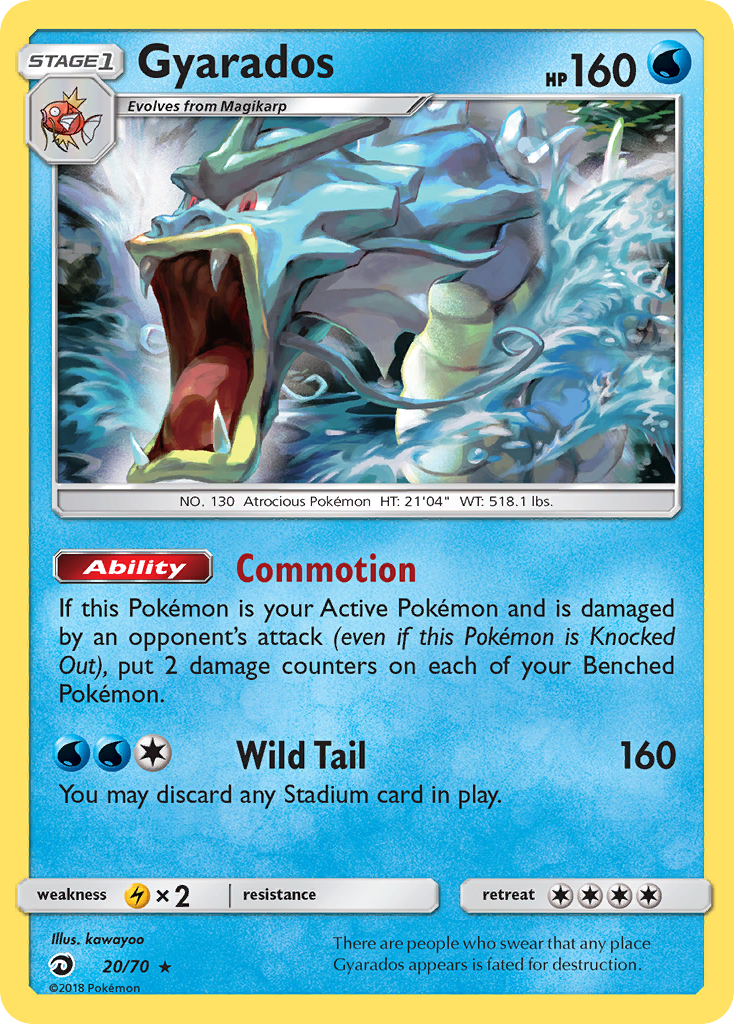 Gyarados 020/80 Rare Holo