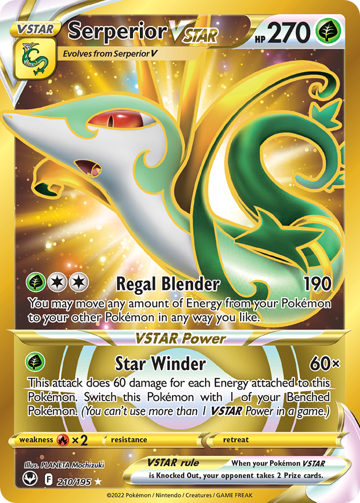 Serperior VSTAR 210/215 Rare Secret