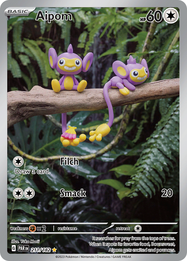Aipom 211/266 Illustration Rare