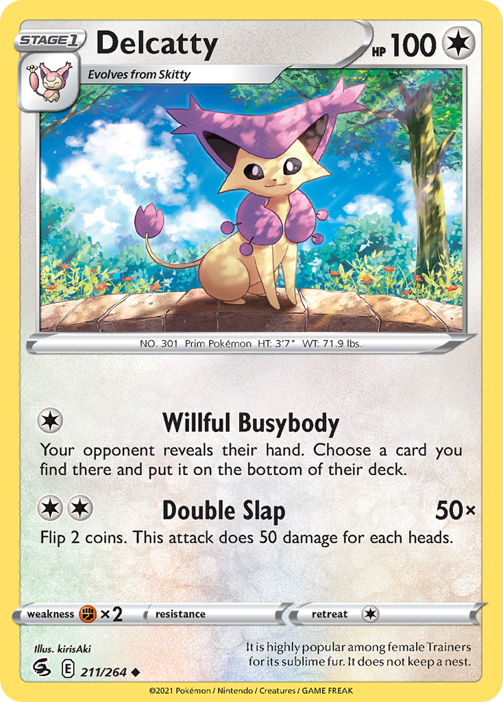 Delcatty 211/284 Uncommon