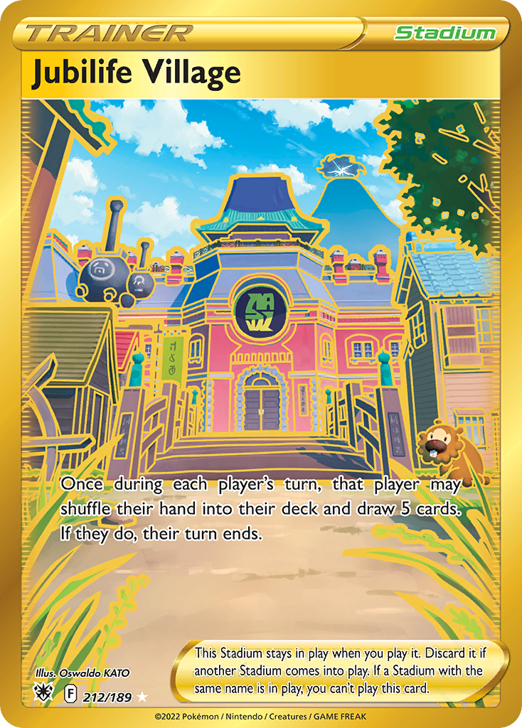 Jubilife Village 212/216 Rare Secret