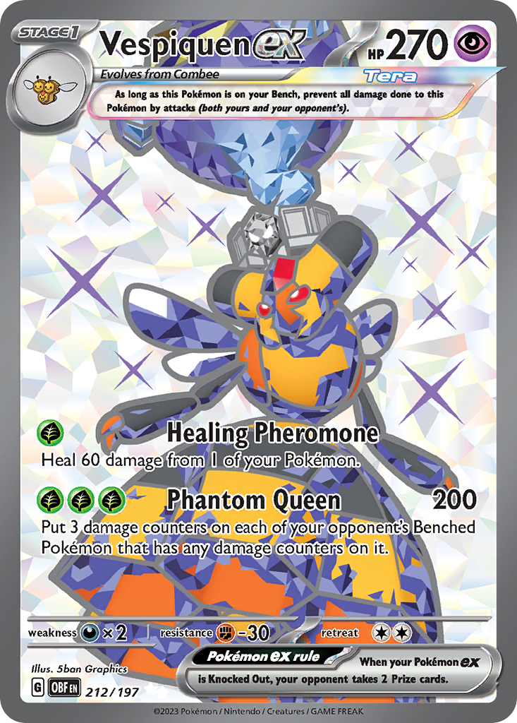 Vespiquen ex 212/230 Ultra Rare