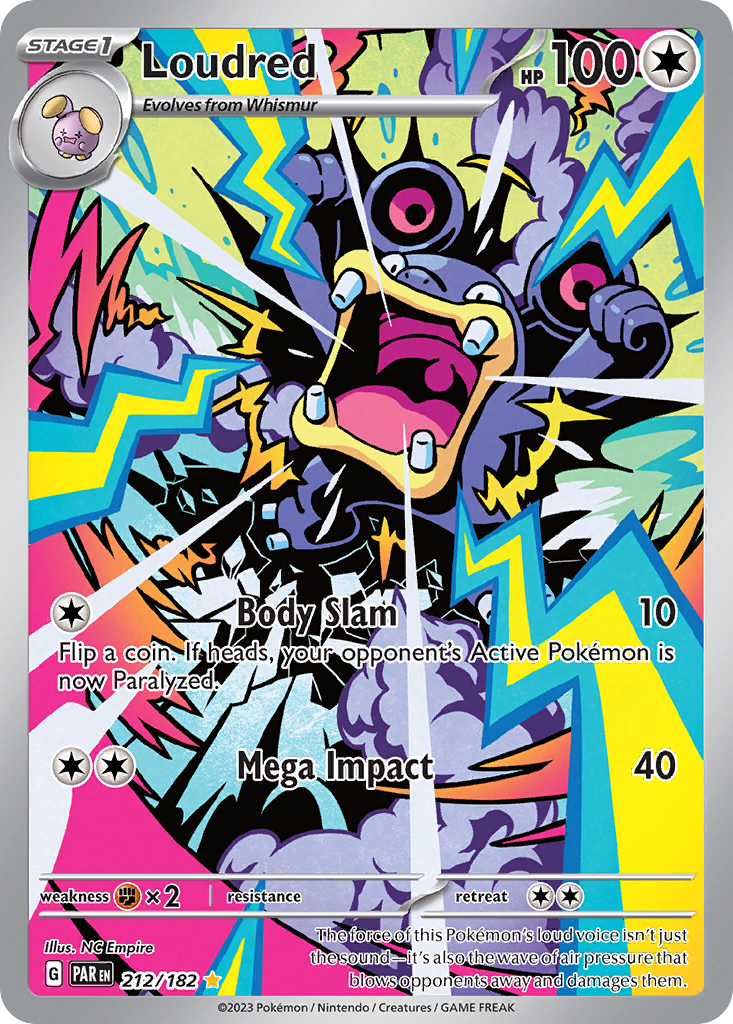Loudred 212/266 Illustration Rare