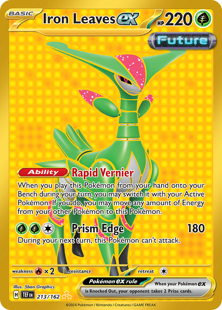 Iron Leaves ex 213/218 Hyper Rare