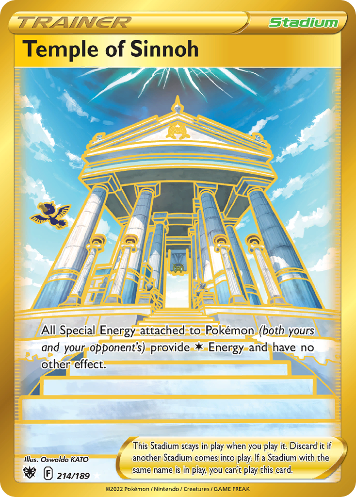 Temple of Sinnoh 214/216 Rare Secret