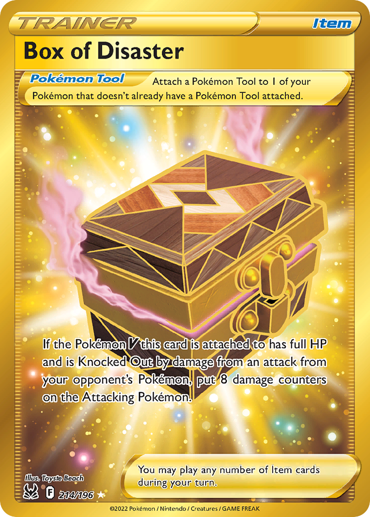Box of Disaster 214/217 Rare Secret