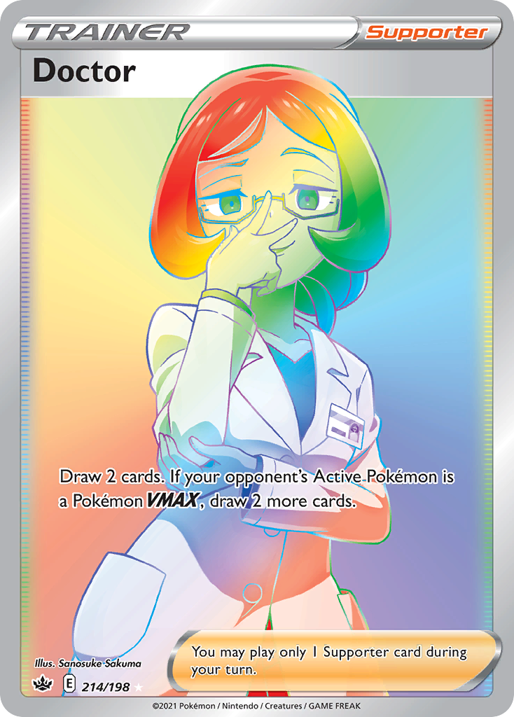 Doctor 214/233 Rare Rainbow