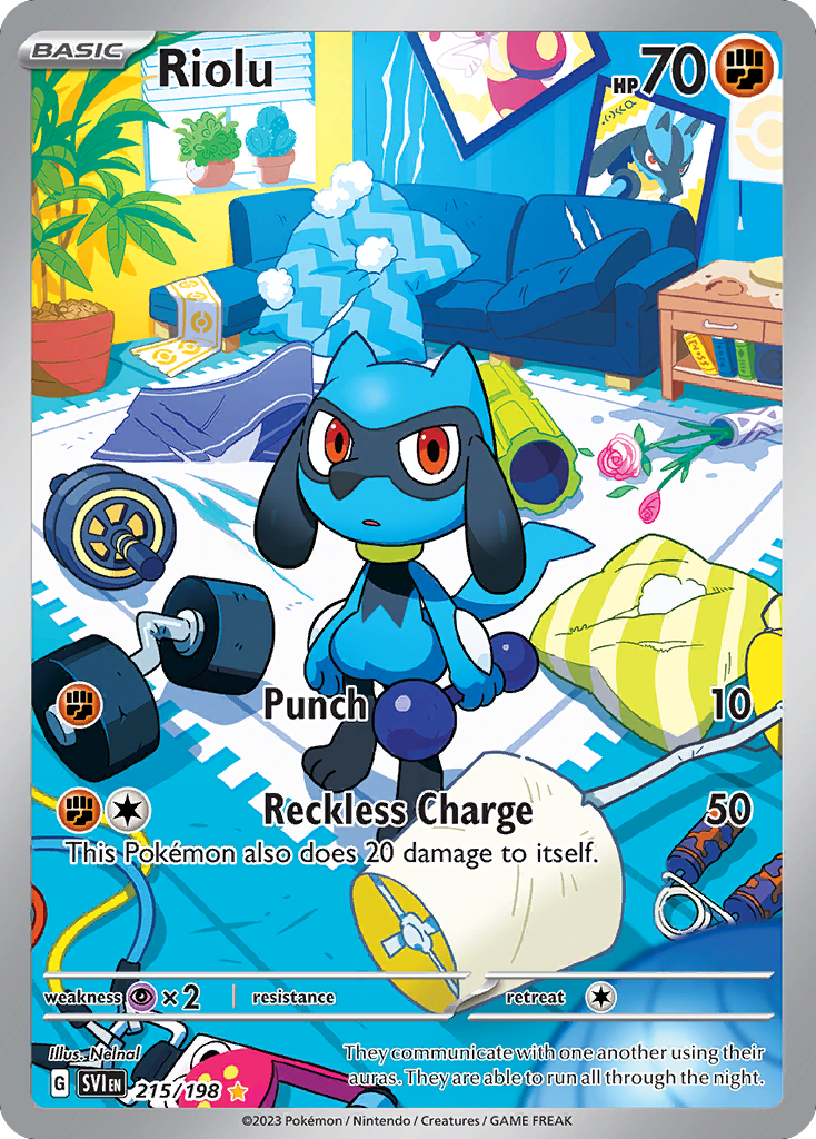 Riolu 215/258 Illustration Rare