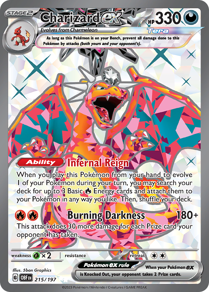 Charizard ex 215/230 Ultra Rare