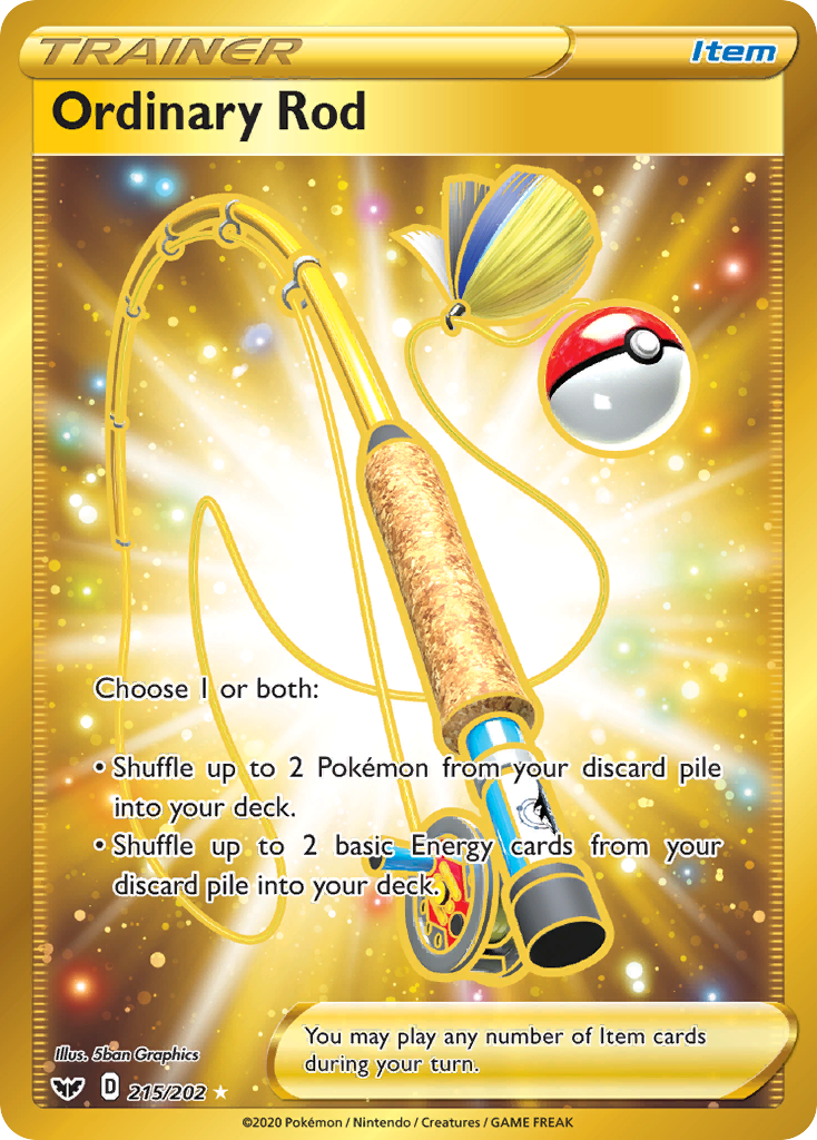 Ordinary Rod 215/216 Rare Secret