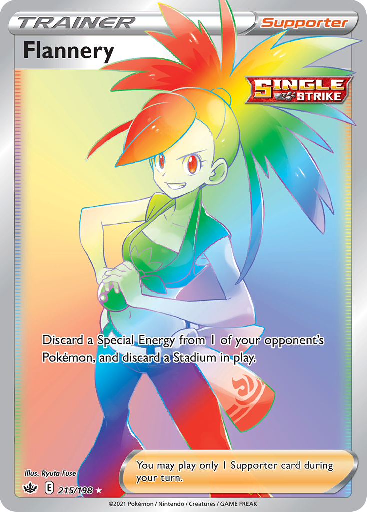 Flannery 215/233 Rare Rainbow
