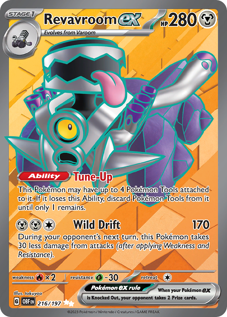 Revavroom ex 216/230 Ultra Rare