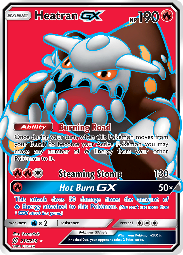 Heatran-GX 216/260 Rare Ultra