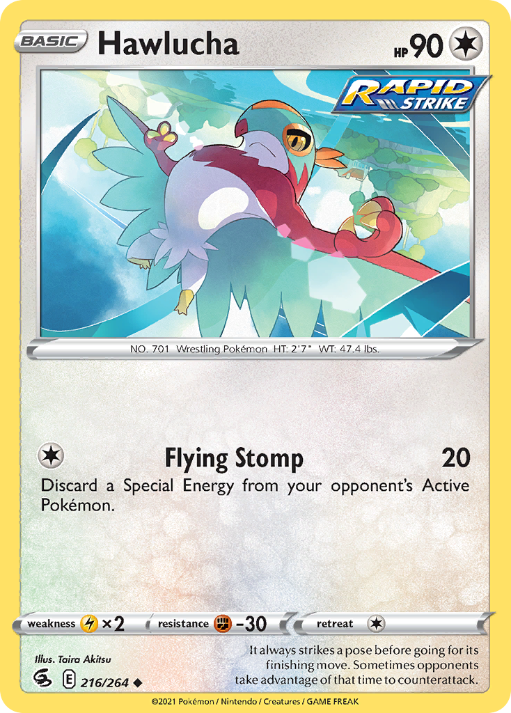 Hawlucha 216/284 Uncommon