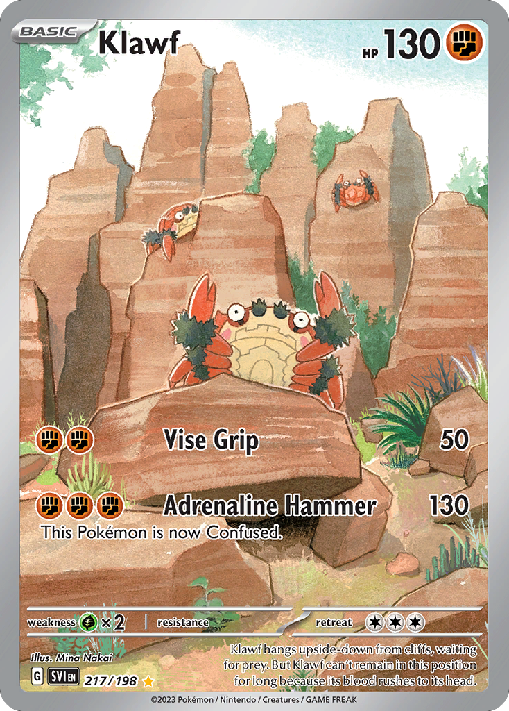 Klawf 217/258 Illustration Rare