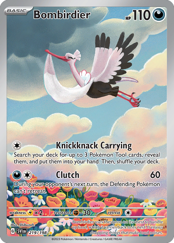 Bombirdier 219/258 Illustration Rare