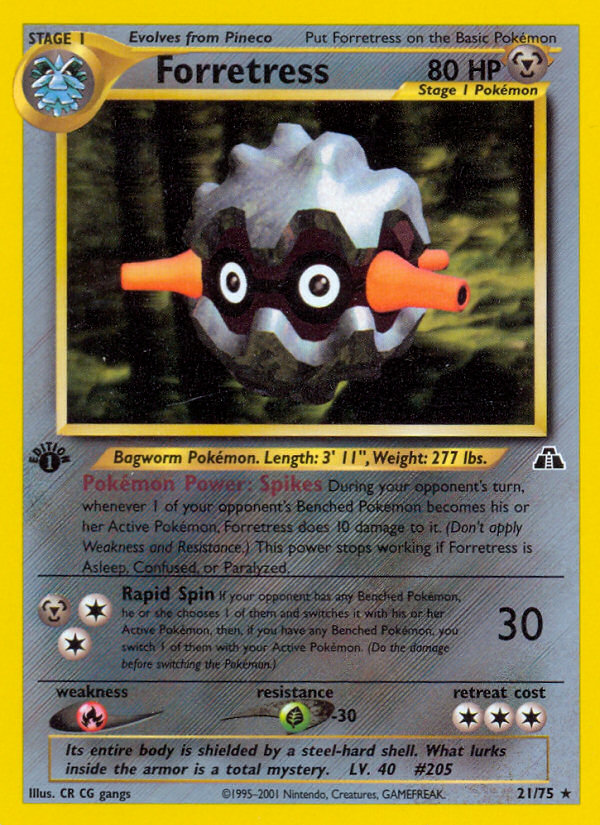 Forretress 021/75 Rare