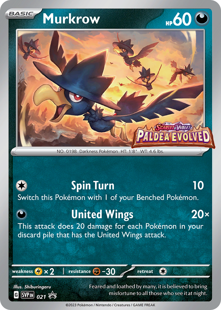 Murkrow 021/196 Promo