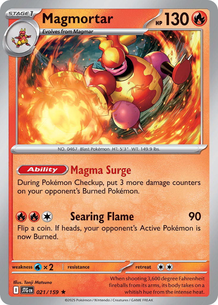Magmortar 021/190 Rare