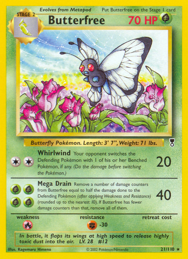Butterfree 021/110 Rare
