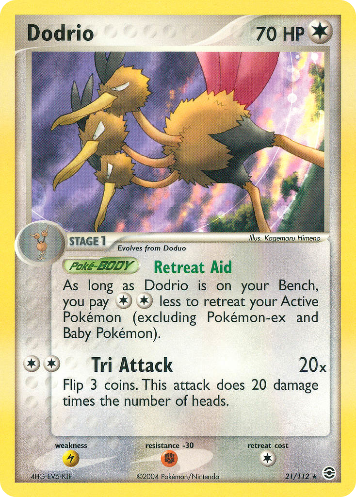 Dodrio 021/116 Rare