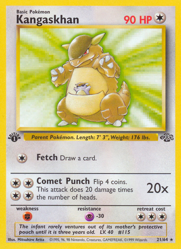 Kangaskhan 021/64 Rare