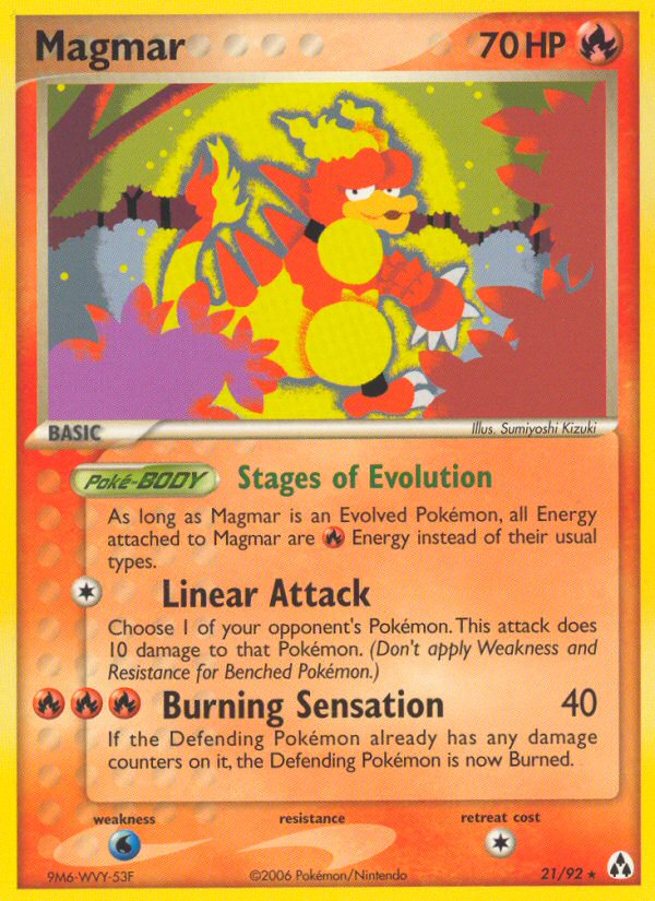 Magmar 021/93 Rare