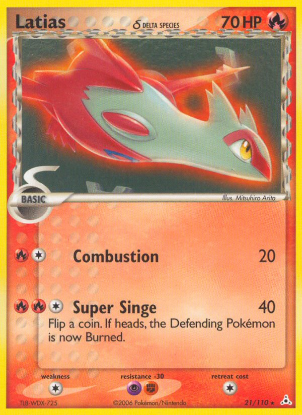 Latias δ 021/111 Rare