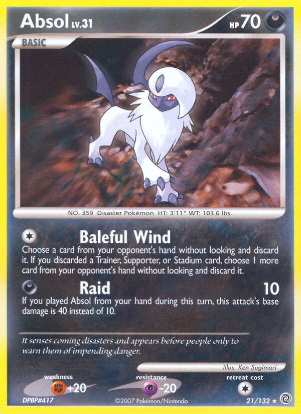 Absol 021/132 Rare