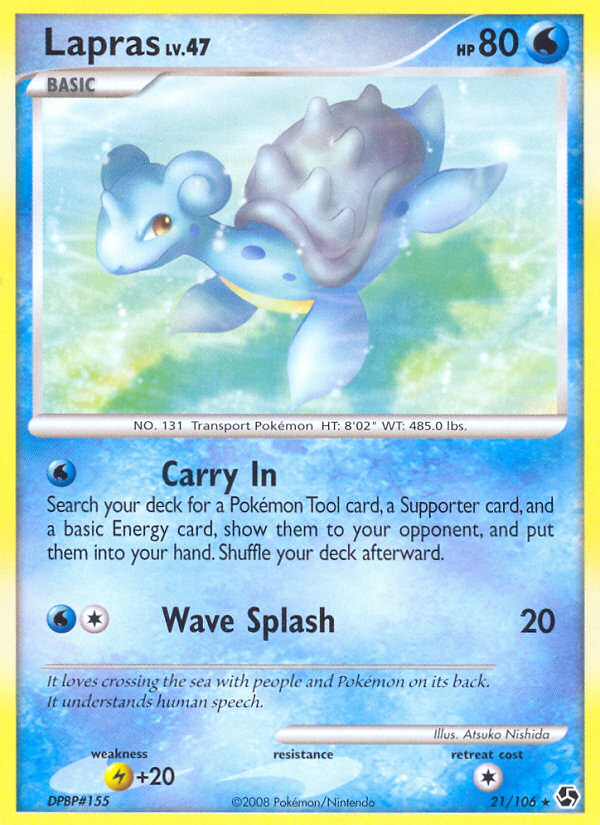 Lapras 021/106 Rare