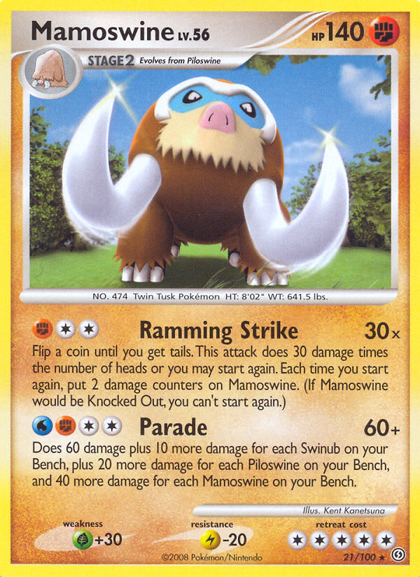 Mamoswine 021/106 Rare