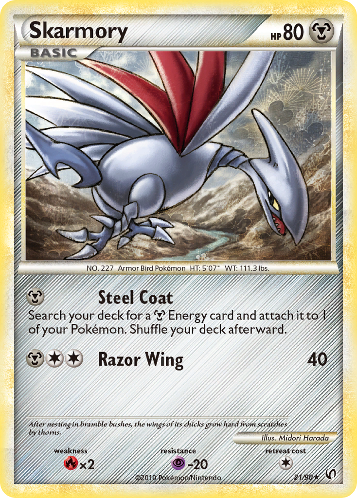 Skarmory 021/91 Rare