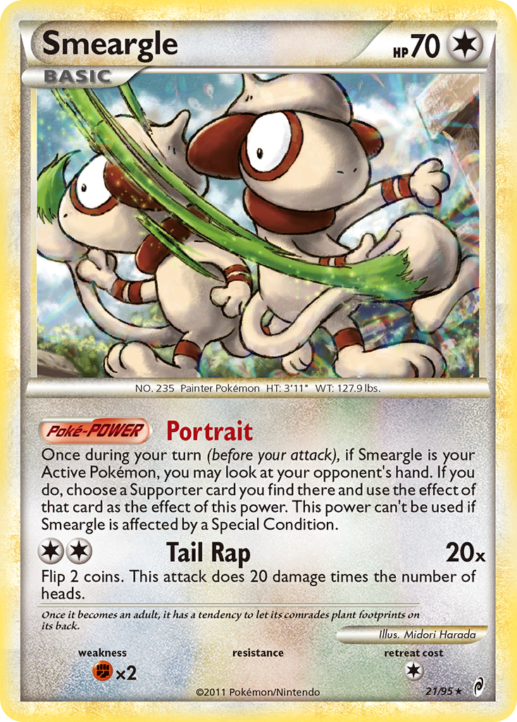 Smeargle 021/106 Rare Holo