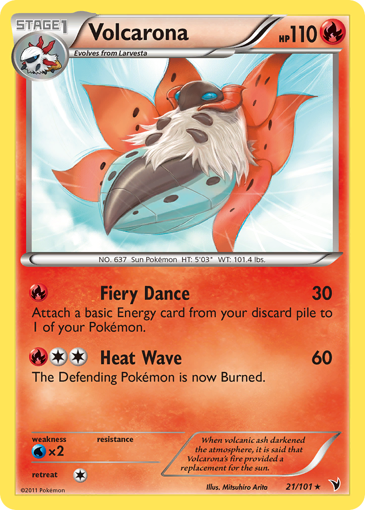 Volcarona 021/102 Rare